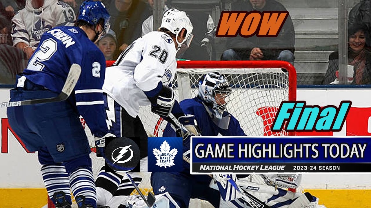 Tampa Bay Lightning vs Toronto Maple Leafs  Full Game (10/21/2024) Preseason | 2024 NHL Season