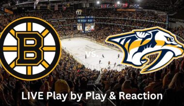 Boston Bruins vs. Nashville Predators LIVE Play by Play & Reaction
