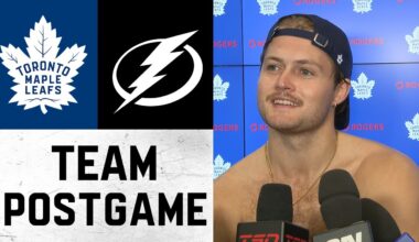 Maple Leafs Media Availability | Postgame vs. Tampa Bay Lightning | October 21, 2024