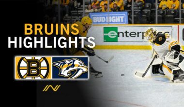Bruins Highlights: Boston Takes On Nashville For Final Game Of Road Trip