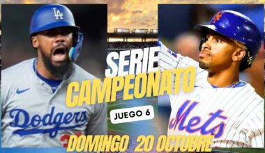 🔴 JUEGO 6: NEW YORK METS VS LOS ÁNGELES DODGERS EN VIVO💥DOMINGO 20 OCTUBRE ⚾​