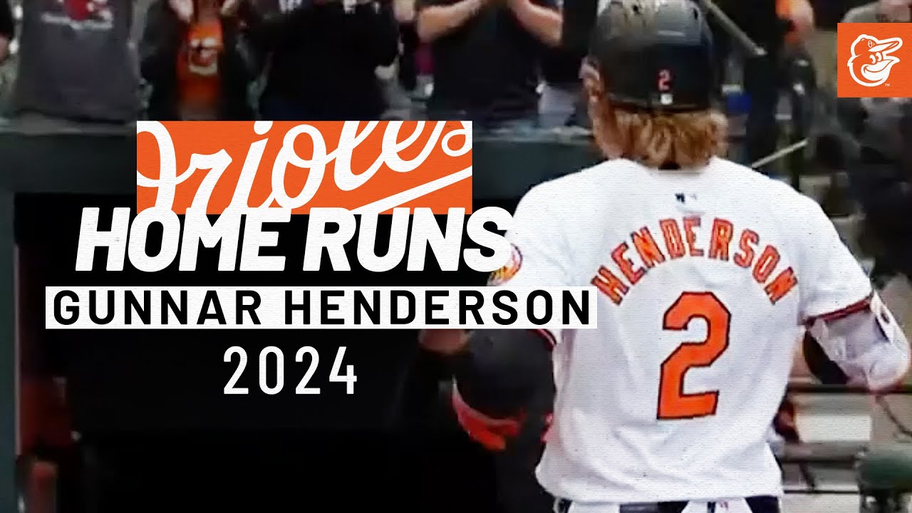 All 37 Gunnar Henderson Home Runs from 2024 | Baltimore Orioles