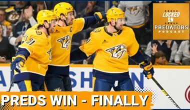 Nashville Predators Get First Win, Juuse Saros Earns Shutout Over Boston Bruins