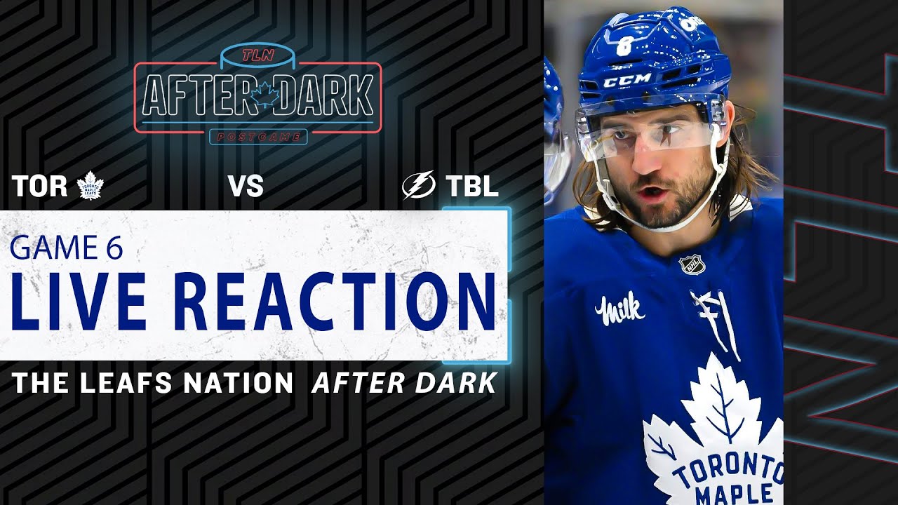 Maple Leafs vs Tampa Bay Lightning LIVE POST GAME ft. Jay Rosehill | Game 6 Reaction
