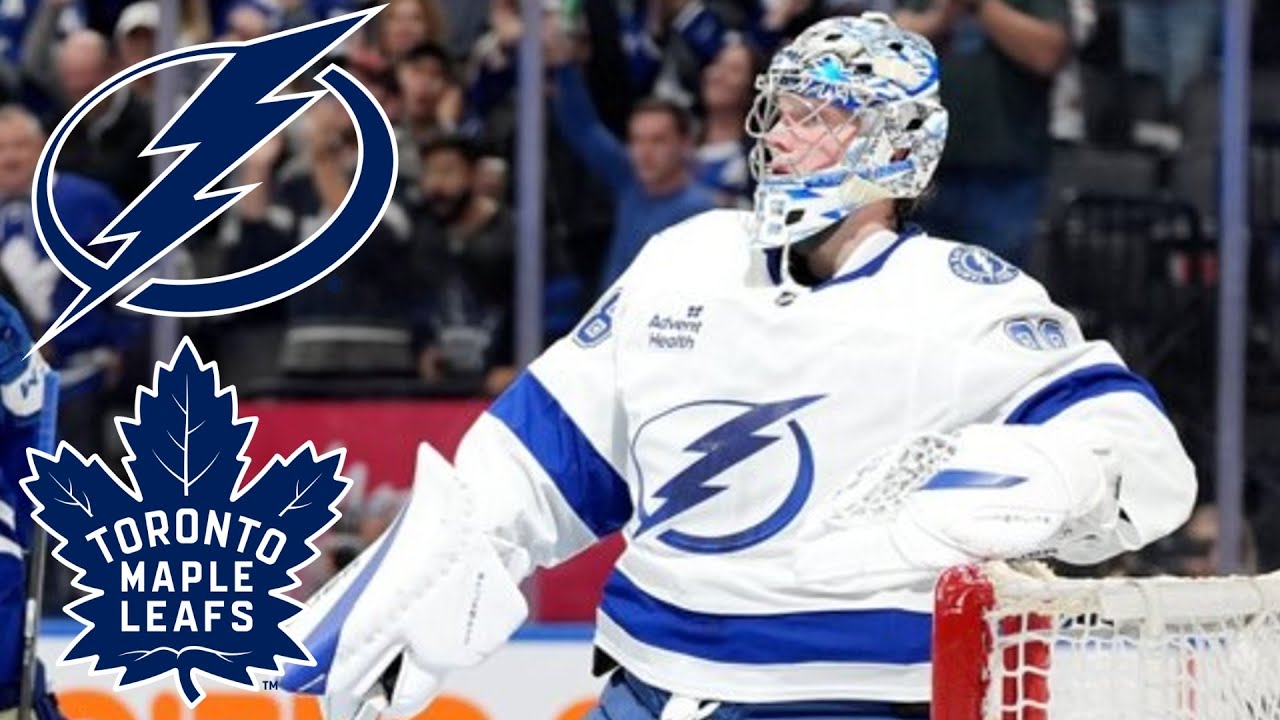 Toronto Maple Leafs VS Tampa Bay Lightning OCT 21 24 w/Superbman