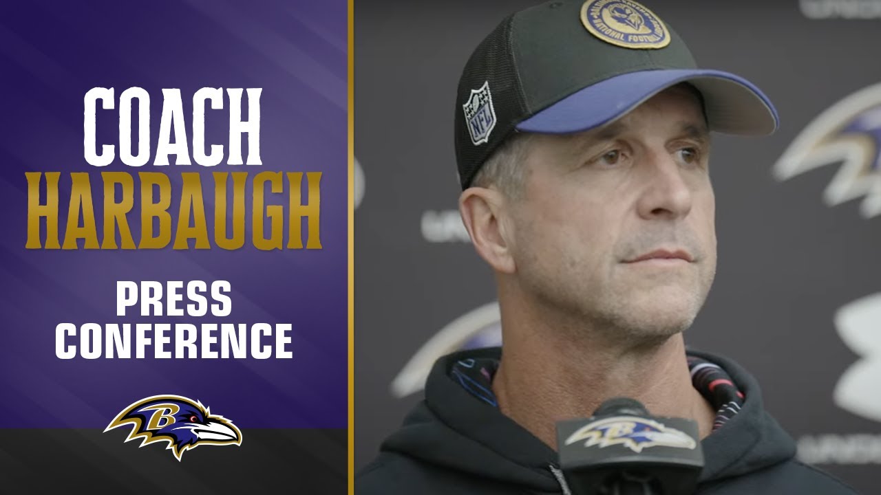 John Harbaugh on Keaton Mitchell’s Timeline | Baltimore Ravens
