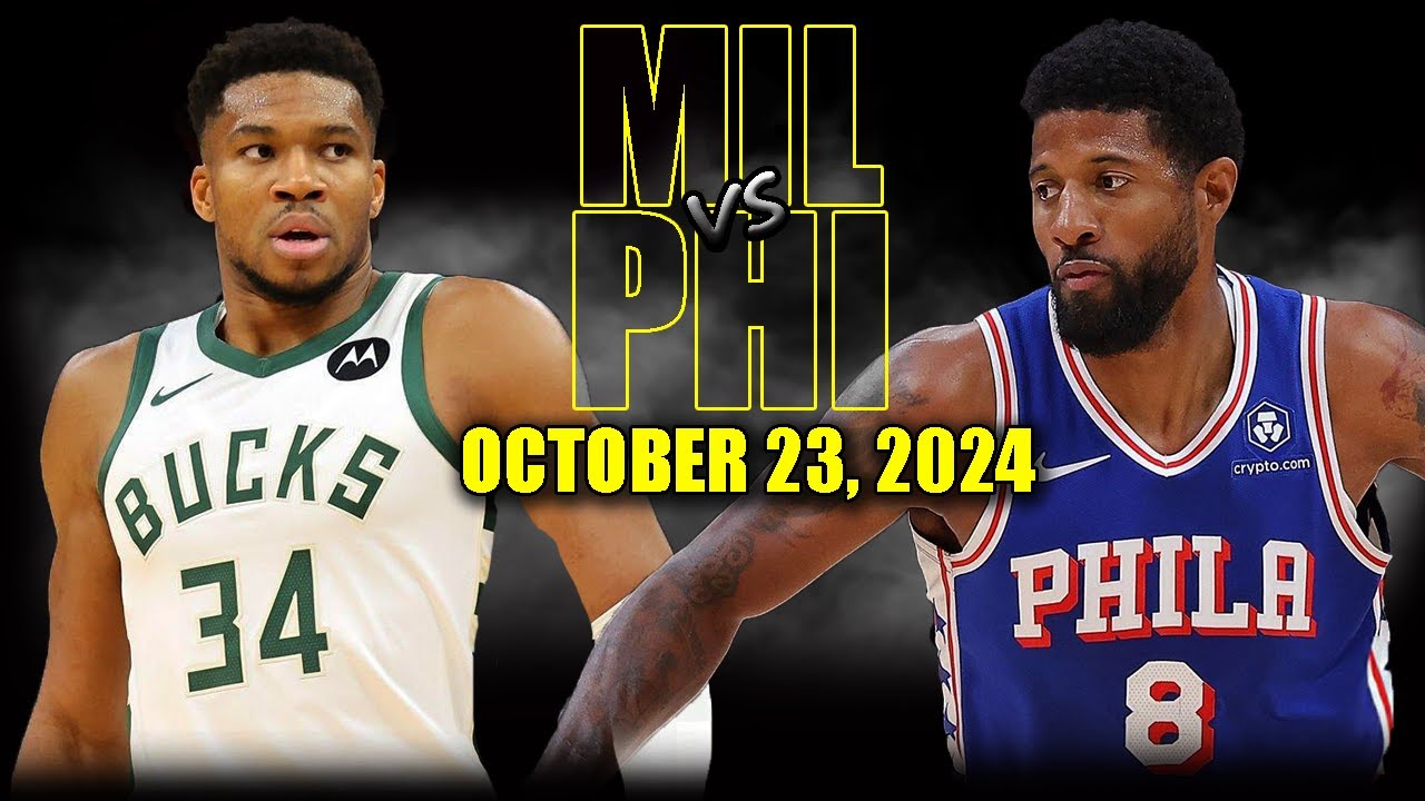 Milwaukee Bucks vs Philadelphia 76ers Full Game Highlights - October 23, 2024 | 2024-25 NBA Season