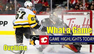 Pittsburgh Penguins vs Calgary Flames [FINAL/OT] FULL GAME Highlights (10/22/2024) | 2024 NHL Season
