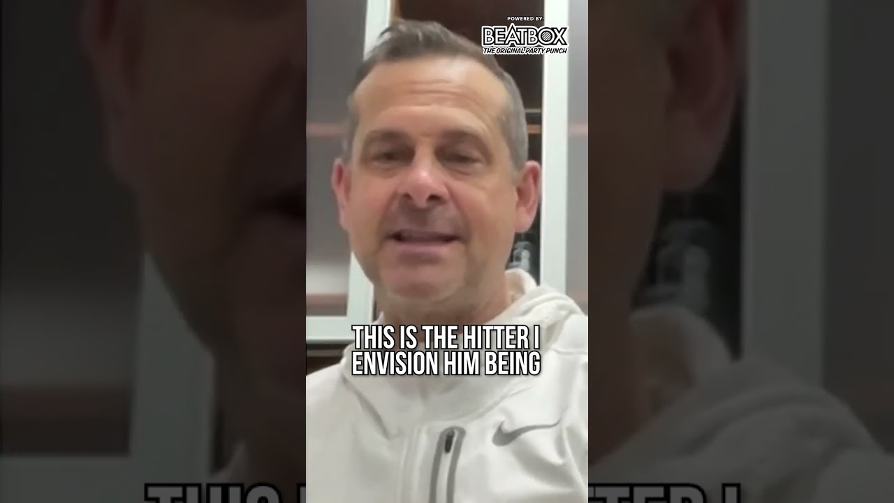 Aaron Boone has always envisioned Anthony Volpe hitting like this #yankees #newyork #baseball #mlb