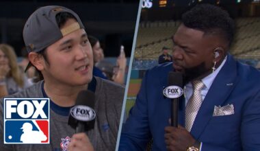 Shohei Ohtani joins 'MLB on FOX' crew to discuss Dodgers advancing to World Series