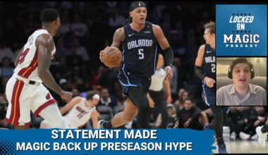 How the Orlando Magic backed up their preseason talk against Miami Heat
