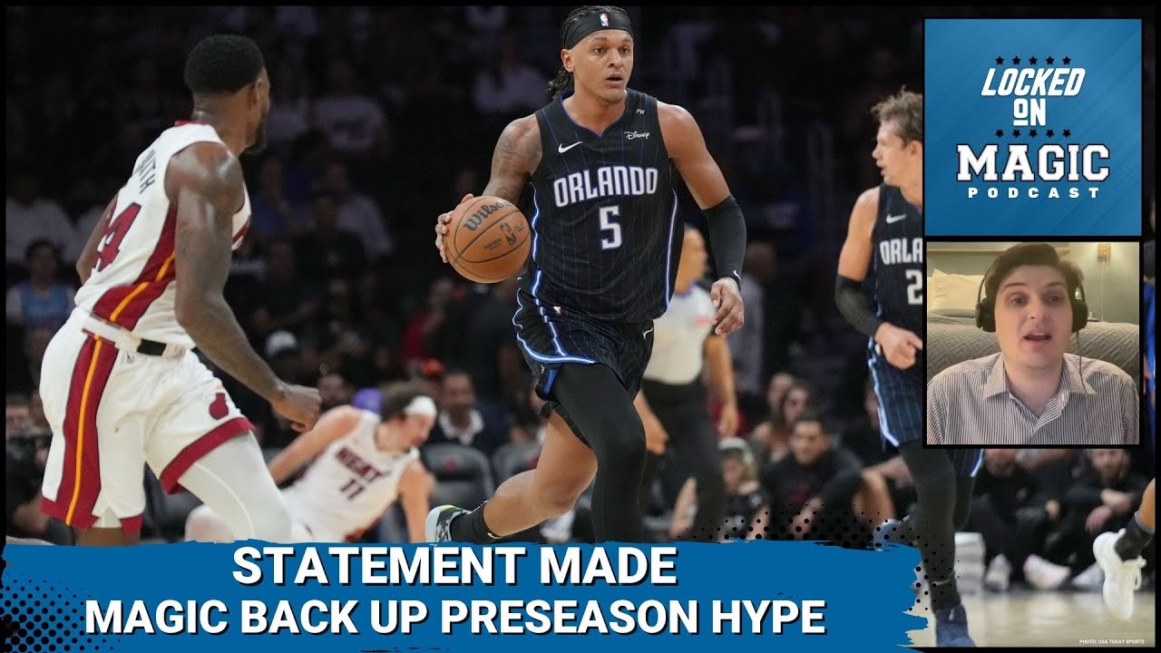 How the Orlando Magic backed up their preseason talk against Miami Heat