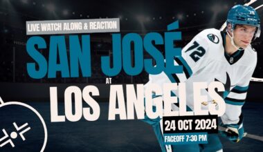 WATCH ALONG | Sharks at Kings: LIVE REACTIONS & WATCH PARTY!