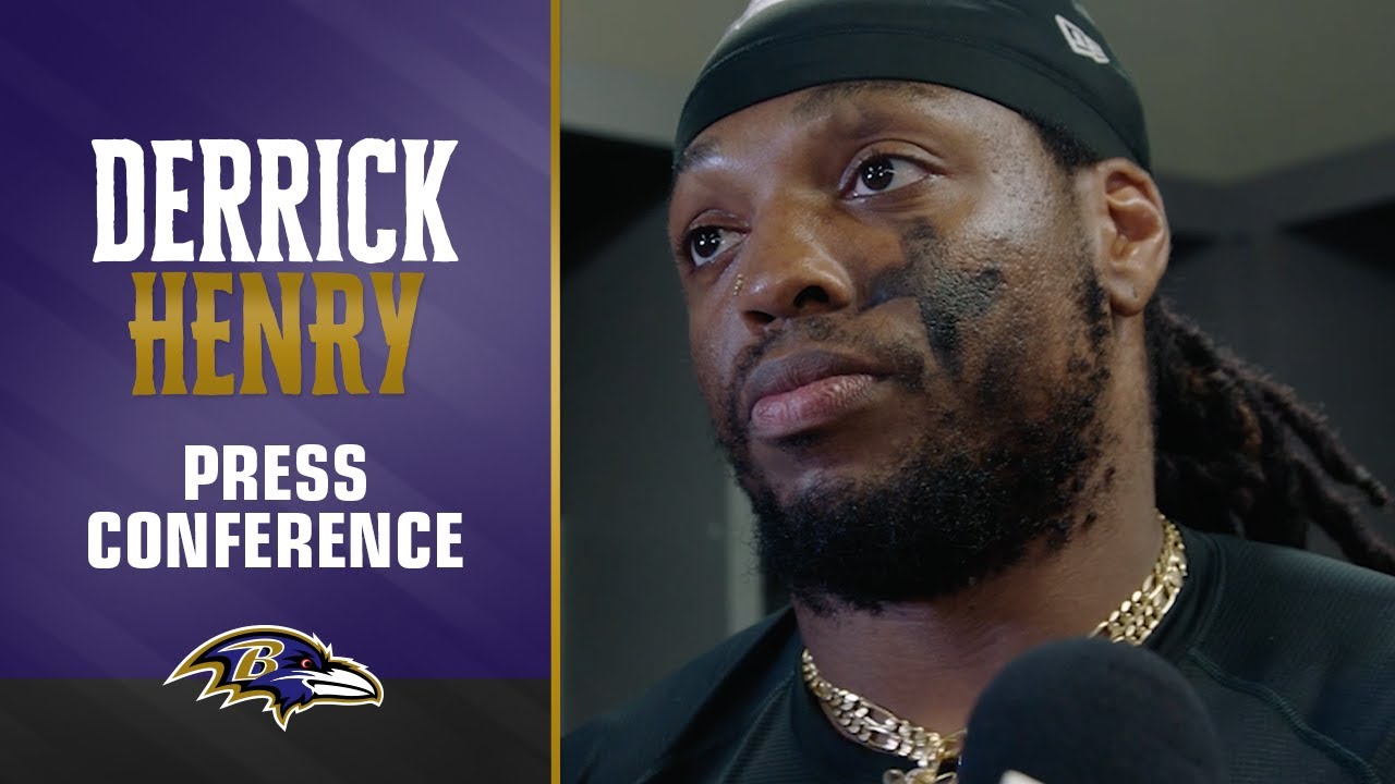 Derrick Henry Calls Lamar Jackson the GOAT | Baltimore Ravens