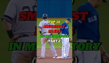 Top 10 Smartest Plays in the MLB - Part 2  #baseball #mlb