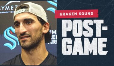 Postgame Sound | Matty Beniers, Jaden Schwartz & Coach Bylsma - October 24, 2024