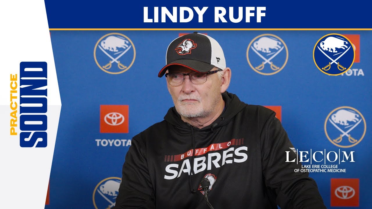 "We Want to Continue to Play the Way We're Playing" | Lindy Ruff Ahead of Matchup With Red Wings