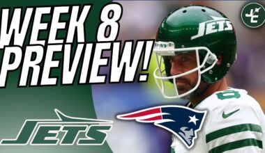 New York Jets vs New England Patriots PREVIEW! | Week 8 2024