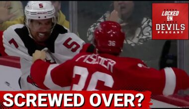 Devils Still Lost to The Red Wings Despite a Solid Performance...Did The Referees Screw Them Over?