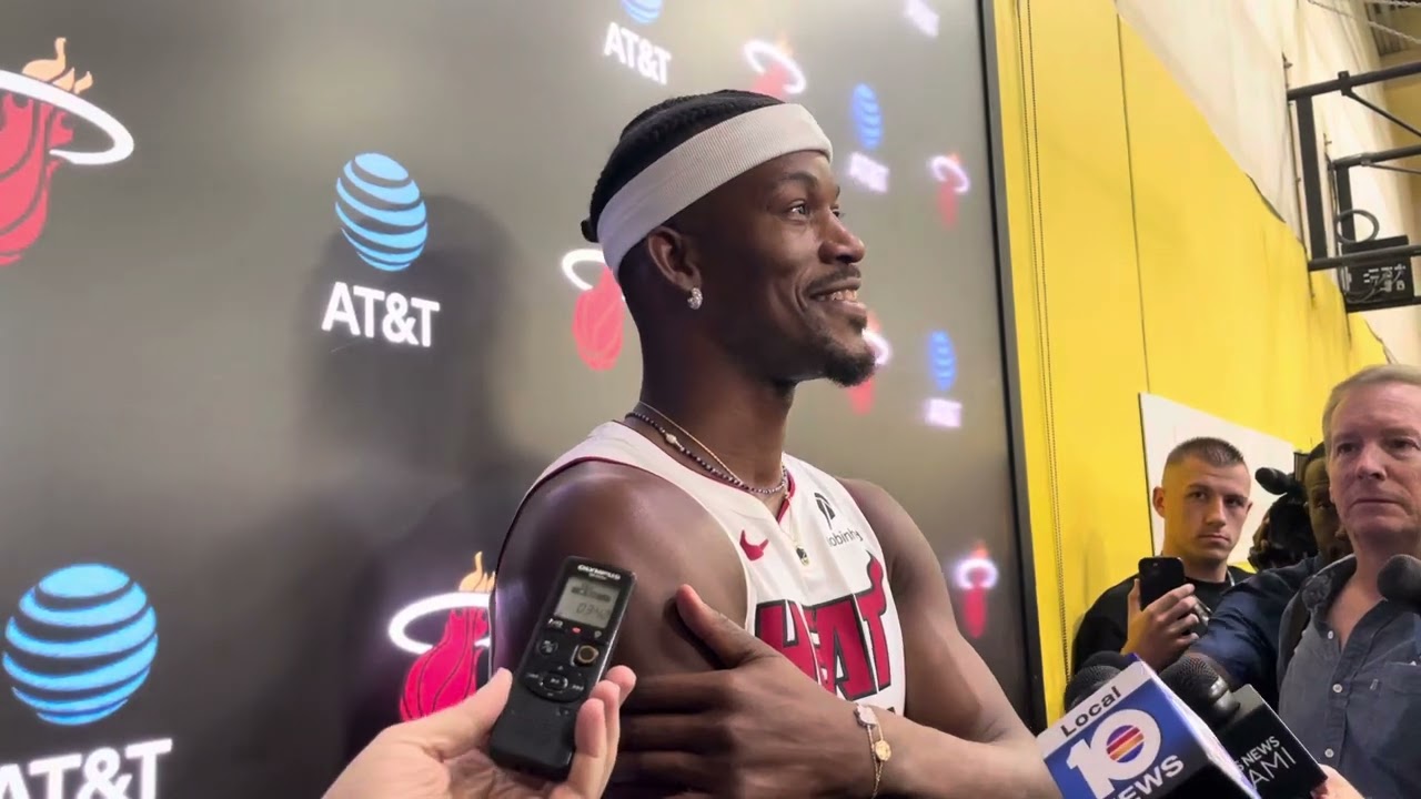 Jimmy Butler talks! (On contract & more) Miami Heat Day 2024-25