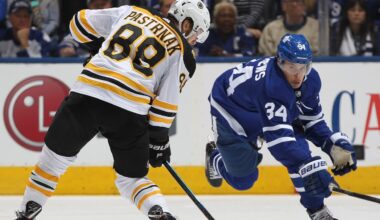NHL's Top Goal Scores Clash in Boston! | Matthews vs. Pastrnak