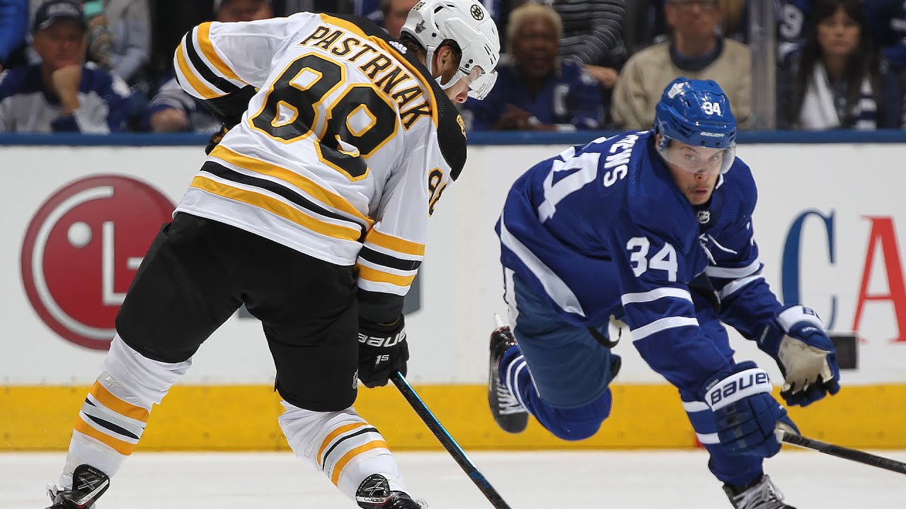 NHL's Top Goal Scores Clash in Boston! | Matthews vs. Pastrnak