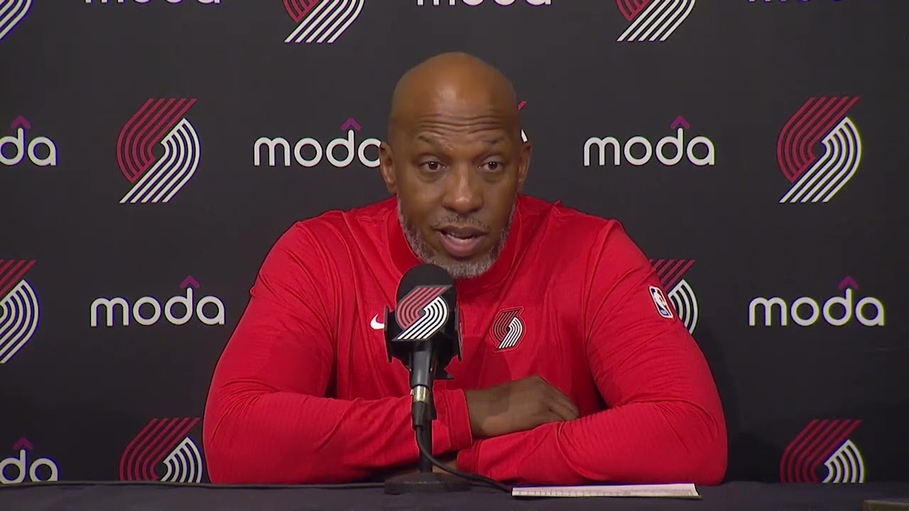 Chauncey Billups Postgame Interview | Portland Trail Blazers 103, New Orleans Pelicans 105