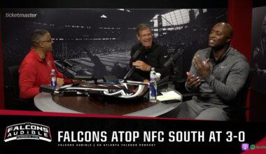 Atlanta Falcons beat Carolina Panthers 38-20, now lead NFC South at 3-0 | Falcons Audible Podcast