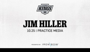 Head Coach Jim Hiller | 10.25 LA Kings Practice in El Segundo
