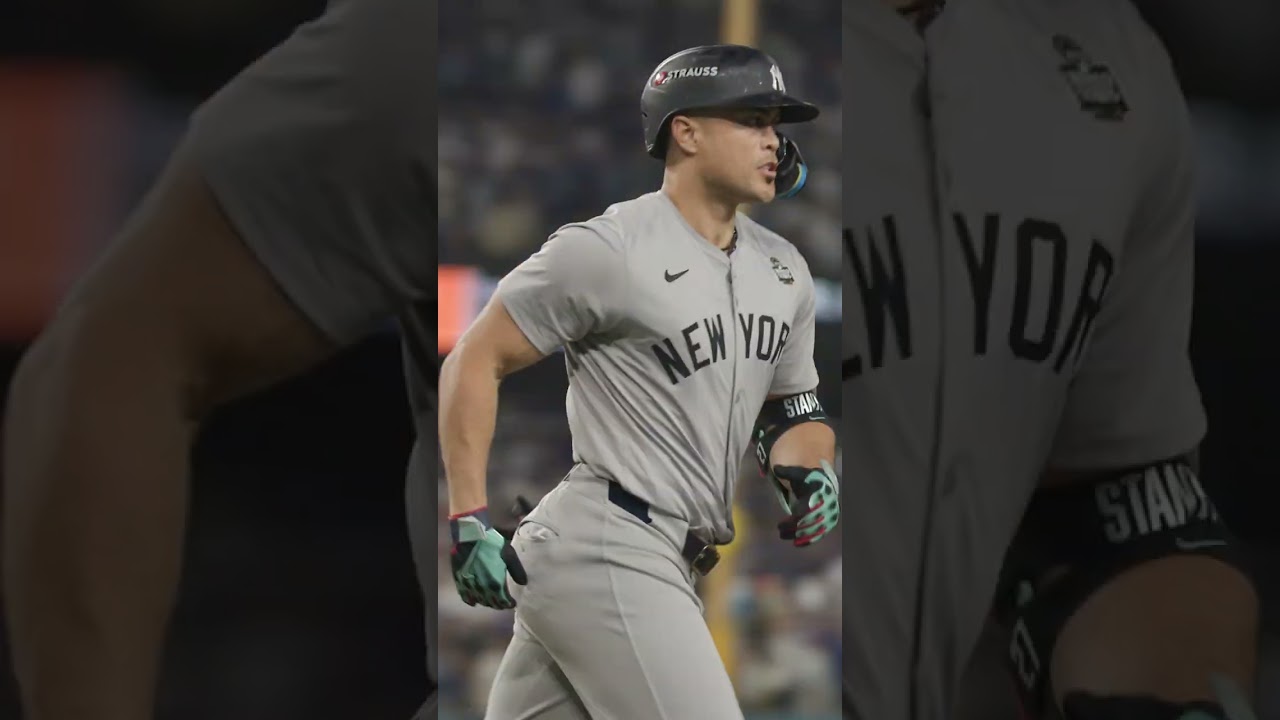 Stop & stare at this Giancarlo Stantonian blast. 😳 #WorldSeries