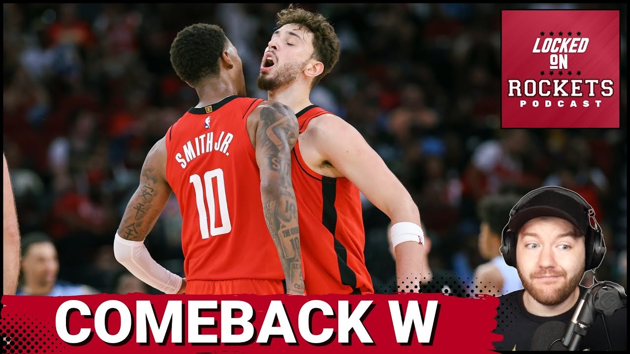 Jalen Green & Jabari Smith Jr. Lead Houston Rockets Comeback Win Vs Memphis Grizzlies