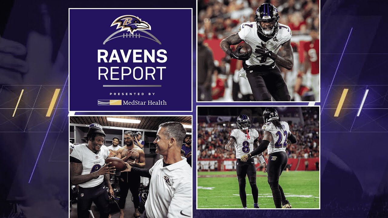 Ravens Report: Week 8 vs. Browns | Baltimore Ravens