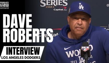 Dave Roberts Discusses Fernando Valenzuela Passing, Freddie Freeman Greatness & Jack Flaherty