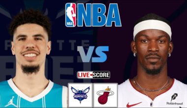 Charlotte Hornets vs Miami Heat | NBA Regular Season Live Scoreboard