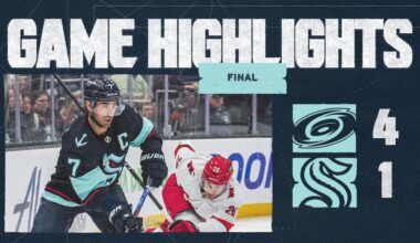 Seattle Kraken vs Carolina Hurricanes | 10/26 Game Highlights