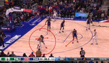 The DETROIT PISTONS mentally challenged coaching staff vs. CELTICS