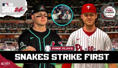 Kelly Throws GEM As Diamondbacks STUN Phillies In Game 1 Of NLDS Series | MLB The Show 24