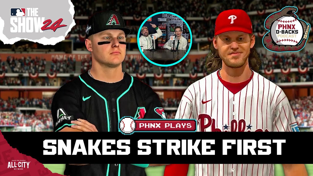 Kelly Throws GEM As Diamondbacks STUN Phillies In Game 1 Of NLDS Series | MLB The Show 24