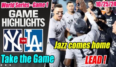New York Yankees vs Los Angeles Dodgers World Series Game 1 [OVERTIME] | MLB Playoffs 2024