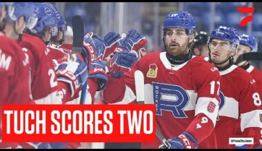 Montreal Canadiens Prospect Luke Tuch Scores First Two Professional Goals In Laval Rocket Win