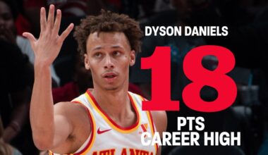 Dyson Daniels sets new career high 18 Points in all-around performance in Win over Hornets
