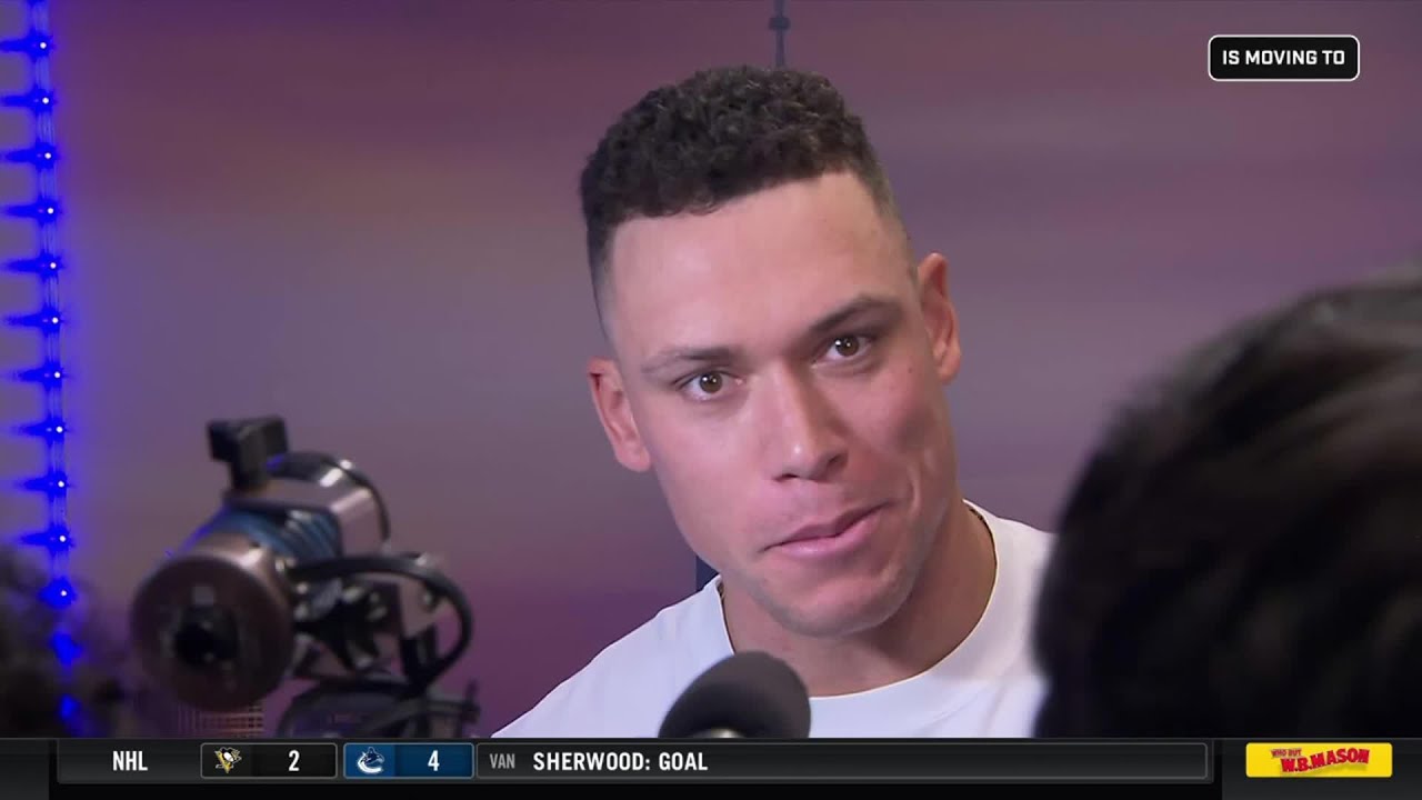Aaron Judge addresses his recent offensive struggles