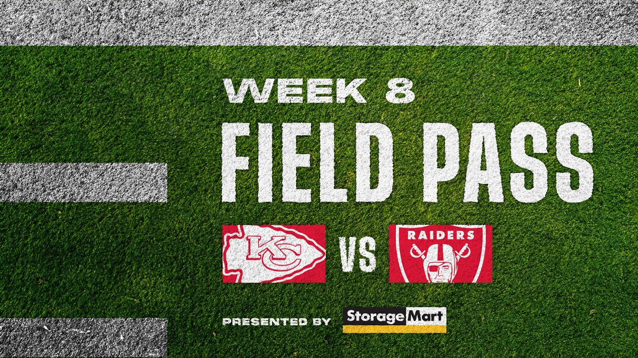 Kansas City Chiefs vs Las Vegas Raiders - NFL Week 8 | Field Pass Pregame Show 🏈