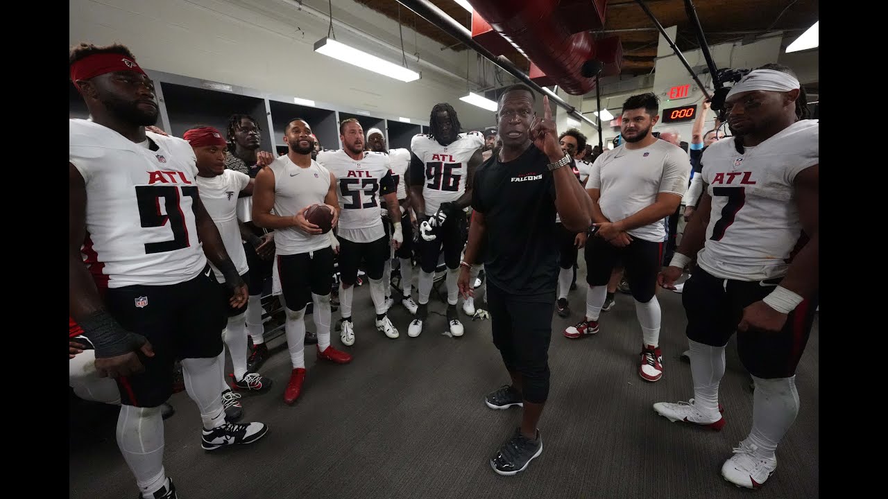 Atlanta Falcons locker room speech after second win over the Buccaneers to go 4-0 in NFC South | NFL