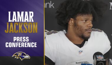 Lamar Jackson: 'We Just Got to Play Better' | Baltimore Ravens