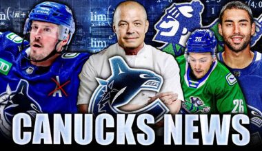 LOTS OF CANUCKS NEWS: PATRIK ALLVIN MAKES MORE ROSTER MOVES + JT MILLER, TYLER MYERS