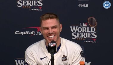 2024 World Series: Freddie Freeman reacts to joining Dodgers history with walk-off grand slam
