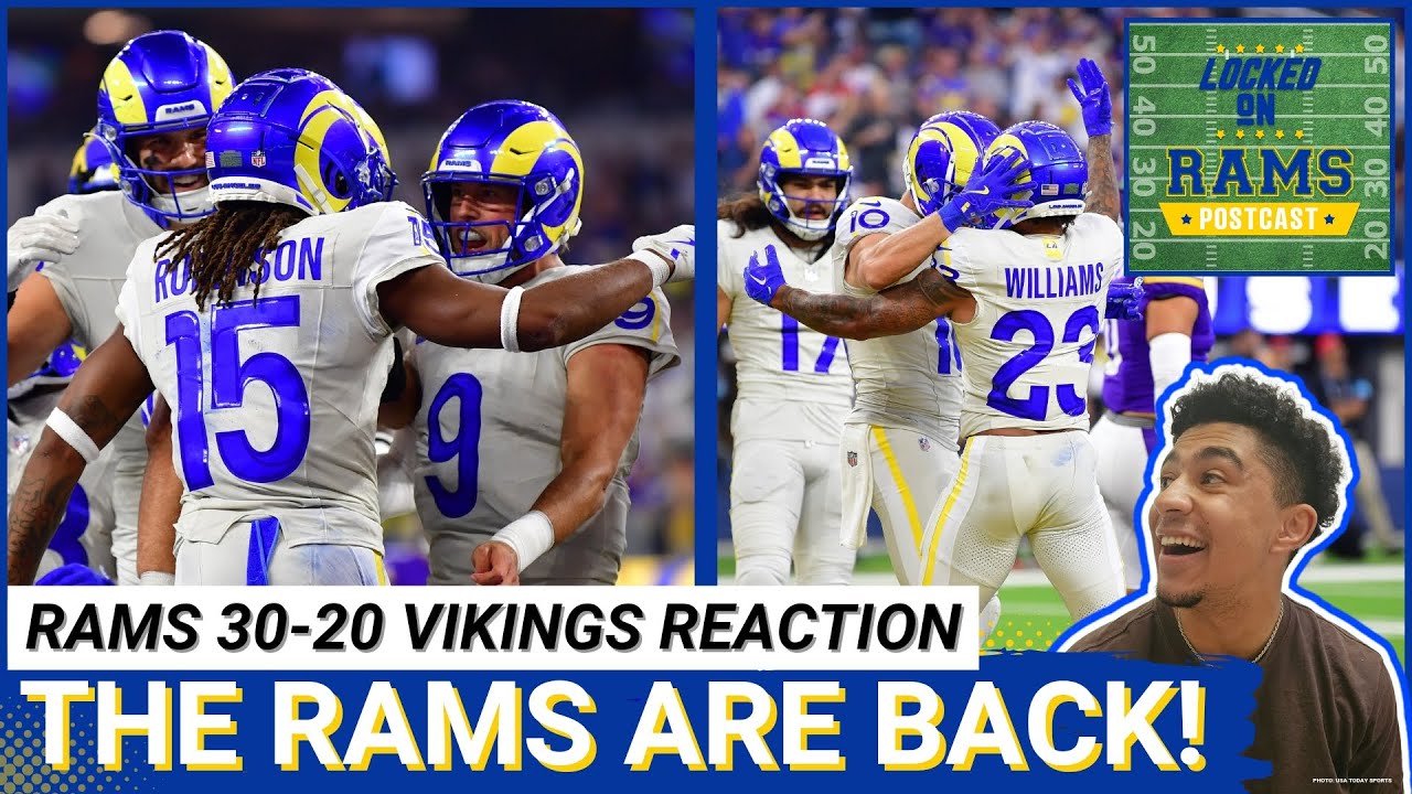 Locked On Rams POSTCAST: Playoffs a POSSIBILITY as Los Angeles Rams beat Minnesota Vikings 30-20