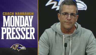 John Harbaugh Discusses Preparation for Broncos | Baltimore Ravens