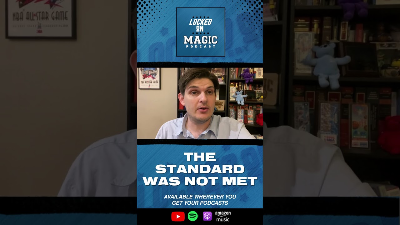 Orlando Magic don't uphold their standard in first loss  #orlandomagicpodcast